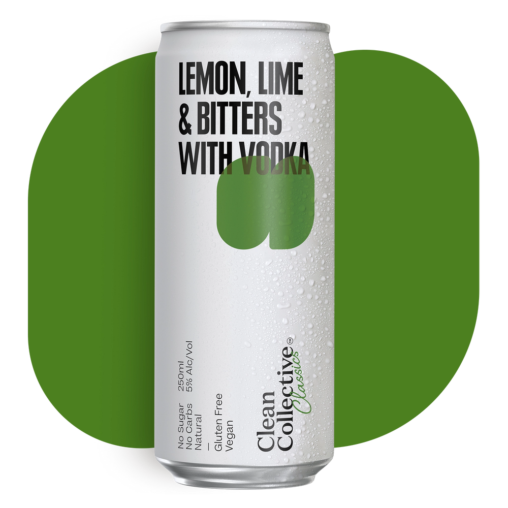 Lemon, Lime & Bitters With Vodka